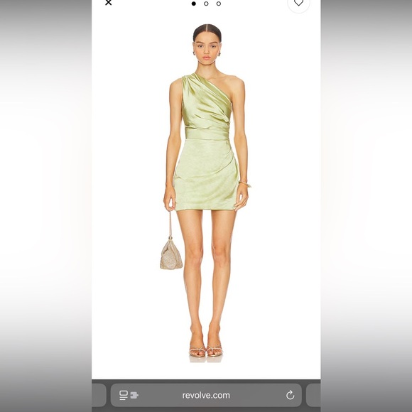 NWT Elliatt Harp Dress in Avacado - Picture 1 of 5